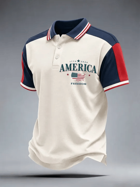 American Independence 1776-2026 Eagle Polo