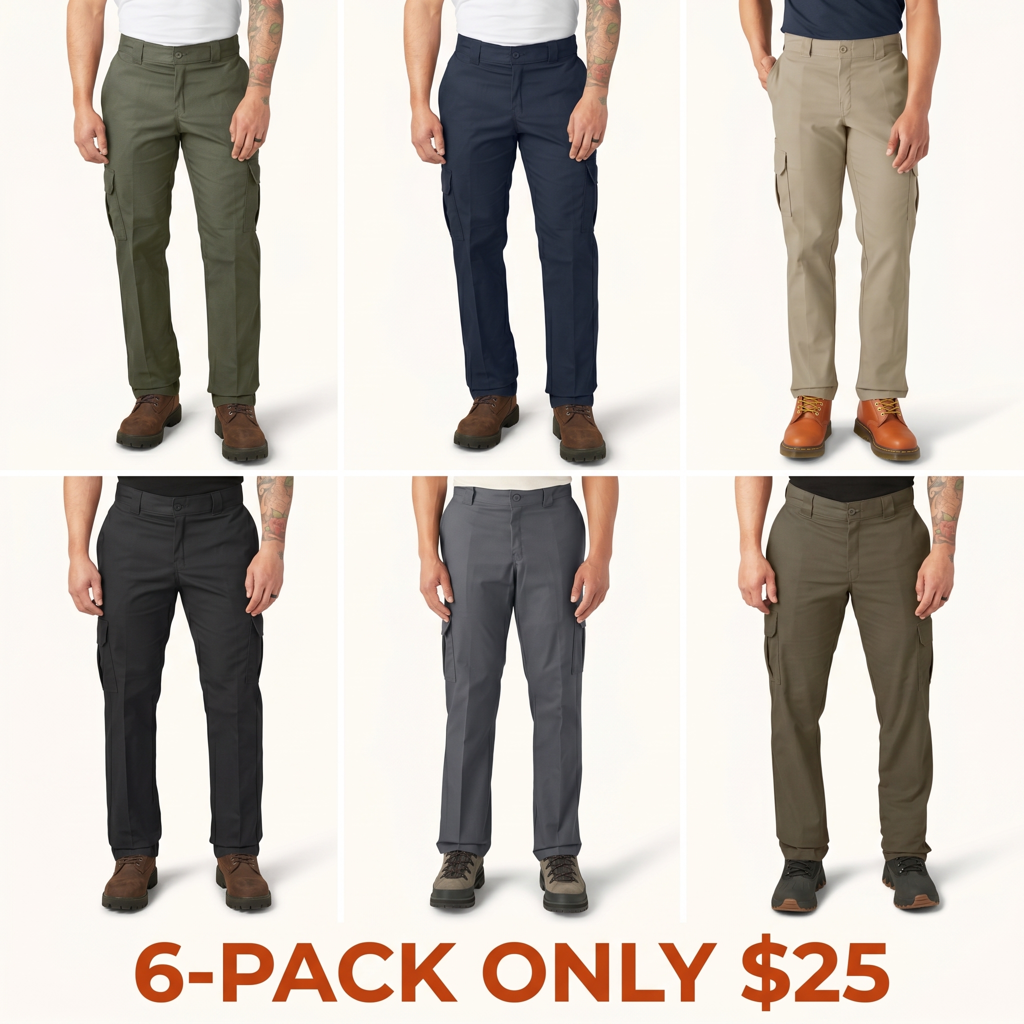 Regular-Fit Cargo Pants