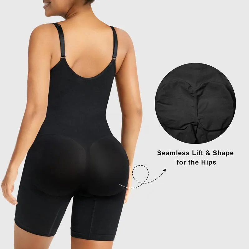 Shapewear for Women Tummy Control Bodysuits Zip-Up Comfort Ultra Stretch Fabric