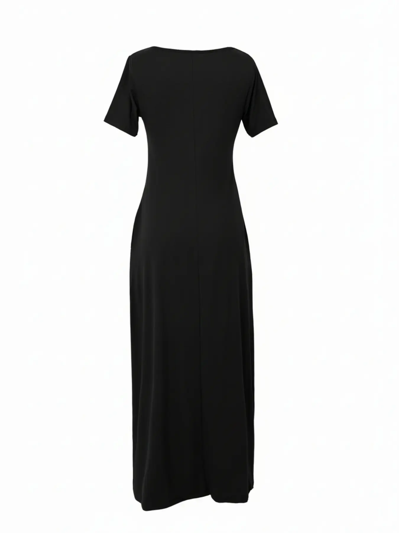 🔥Only $4.8 Each/Women's Long Fitted Large Round Neck Dress, Casual Home Sleepwear