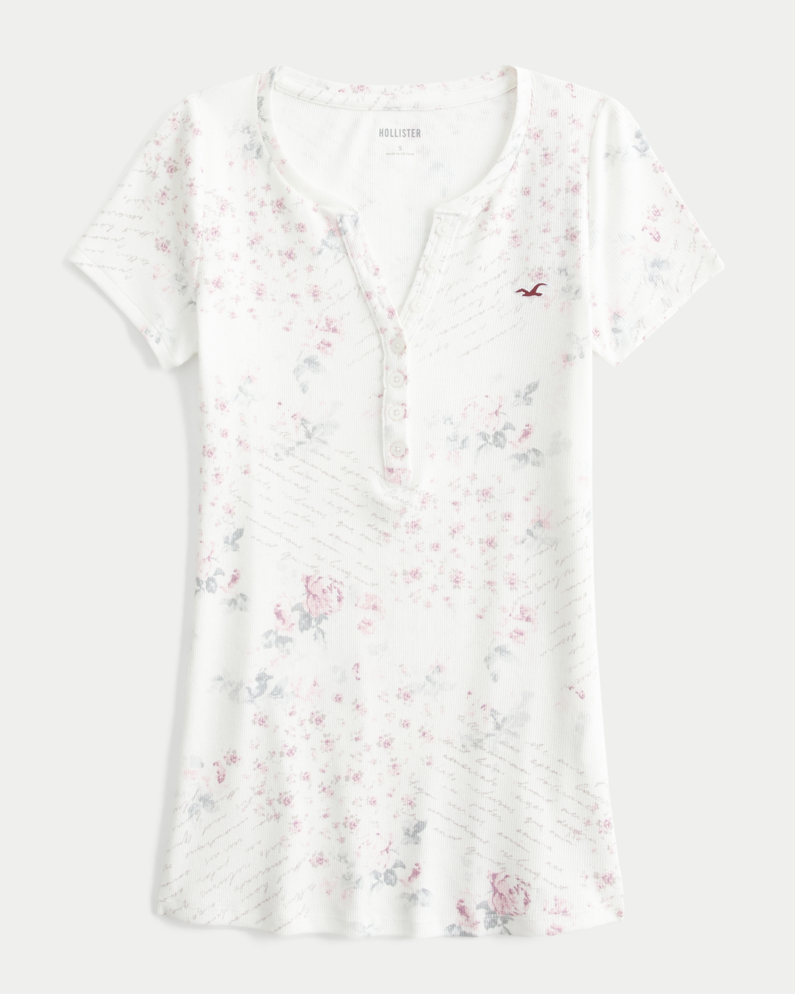Short-Sleeve Icon Henley