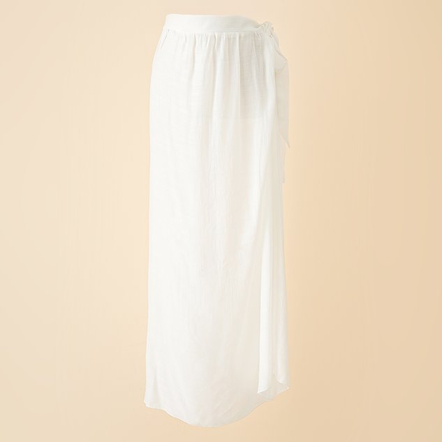 2025 new summer European and American style leopard print beach vacation chiffon print tie-dye strappy beach wrap skirt