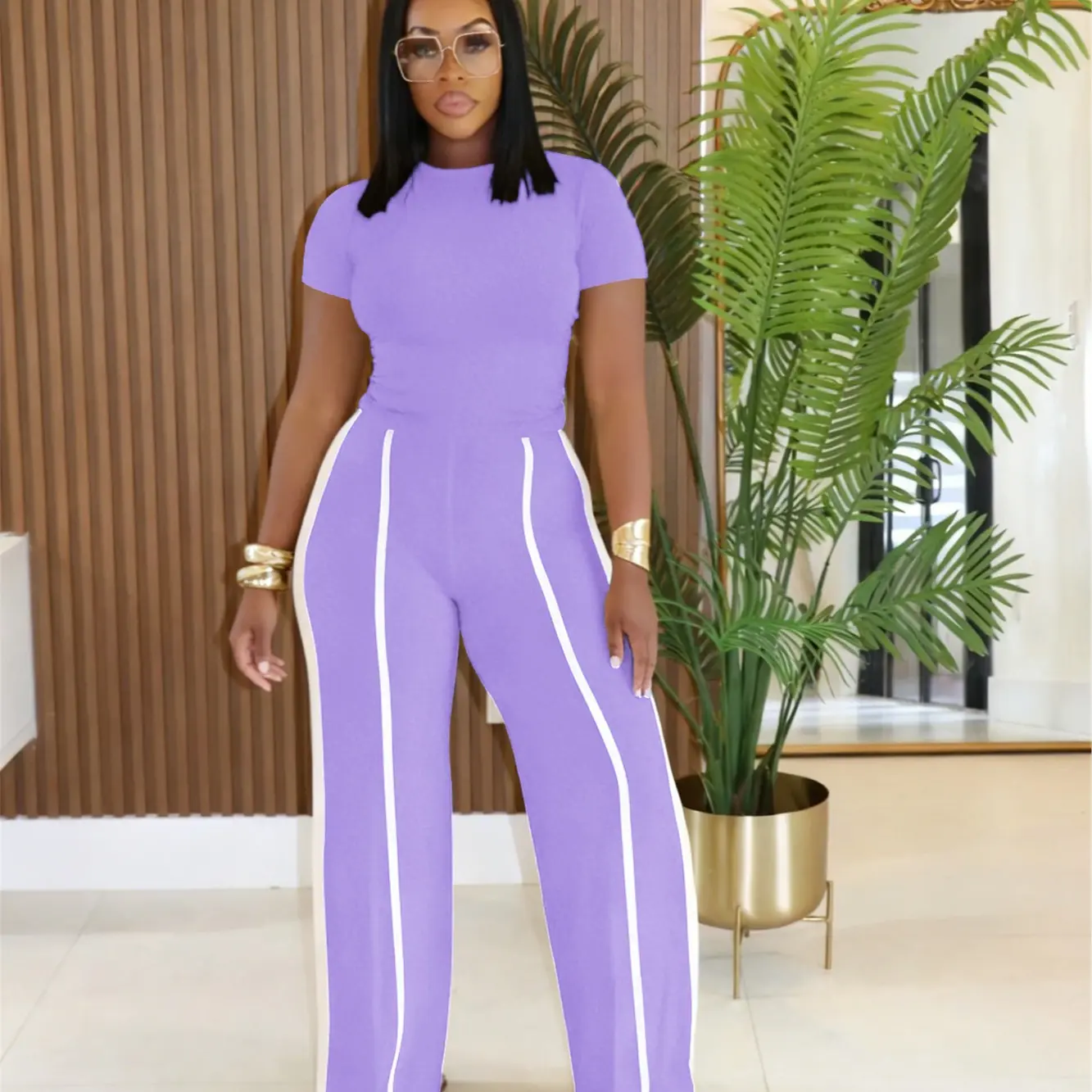 Spring 2026 Women's Two-Piece Set — Casual Loungewear Suitable for Everyday Wear