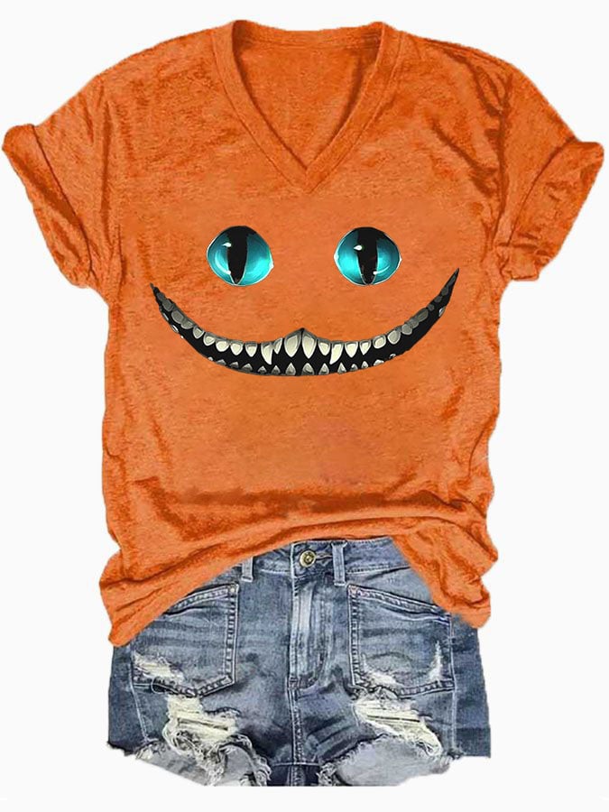 Women's Casual Print Short Sleeve T-Shirt
