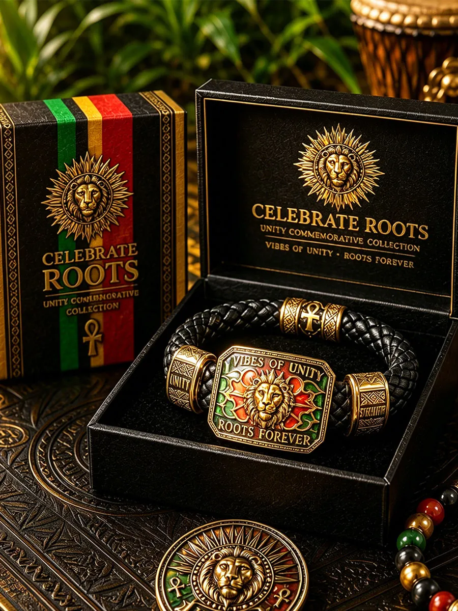 Celebrate Roots African Heritage Vibes of Unity Roots Forever Braided Bracelet