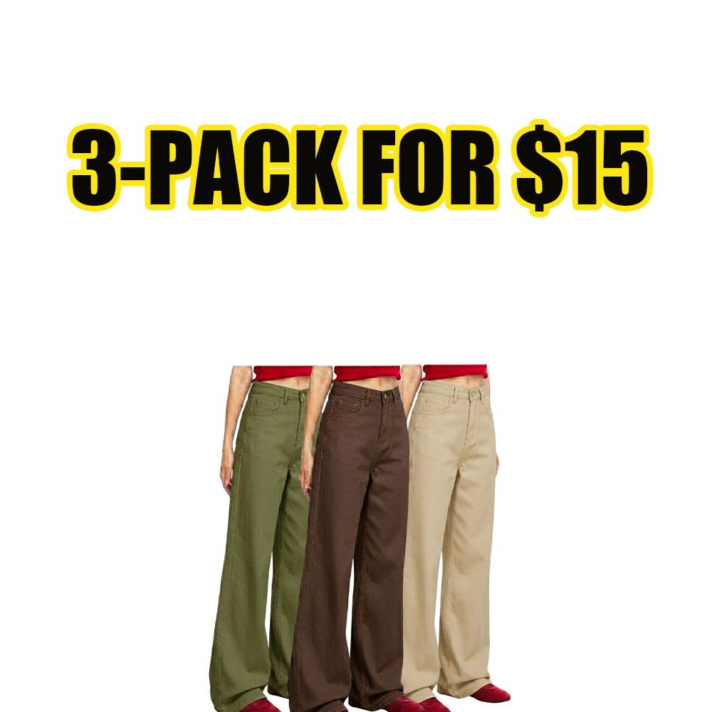 Women's High-Rise Wide Leg Jeans