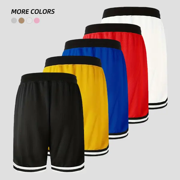 Men’s Casual Athletic Shorts With Zippered Pockets