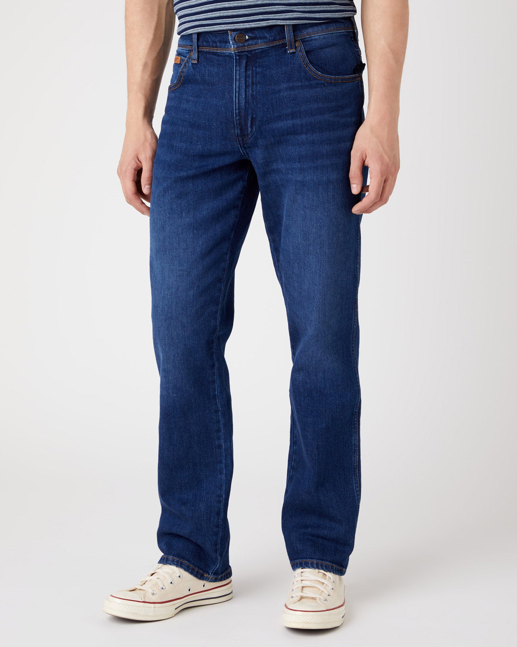 Texas Stretch Authentic Straight Mens Jeans - Dancing Water