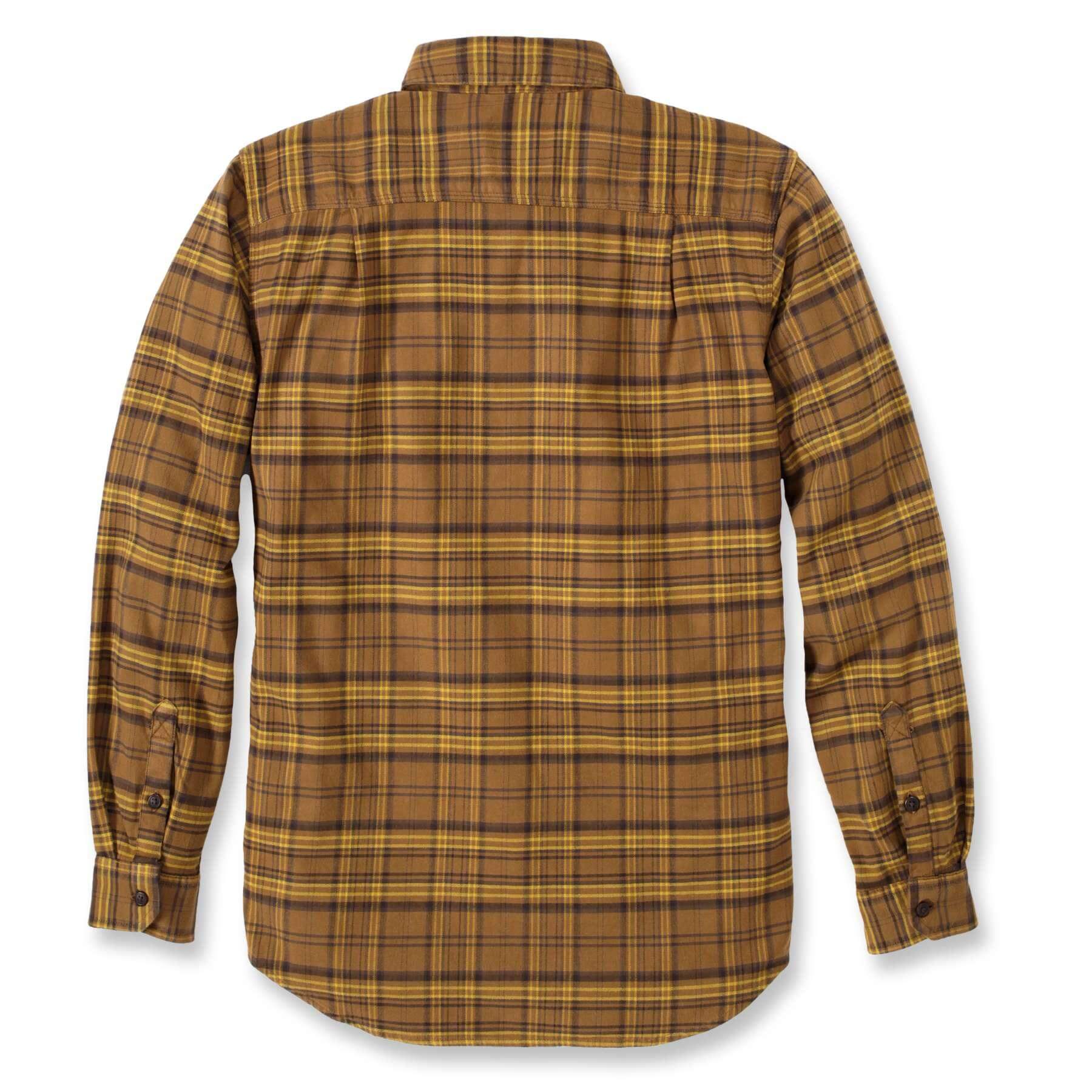 CHT Midweight Flannel Relaxed Fit Long-Sleeve Plaid Shirt 105432