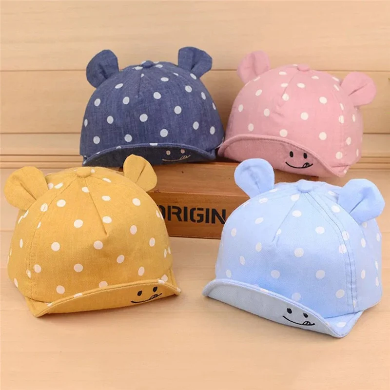 Smiling Face Baseball Baby Hat Accessories