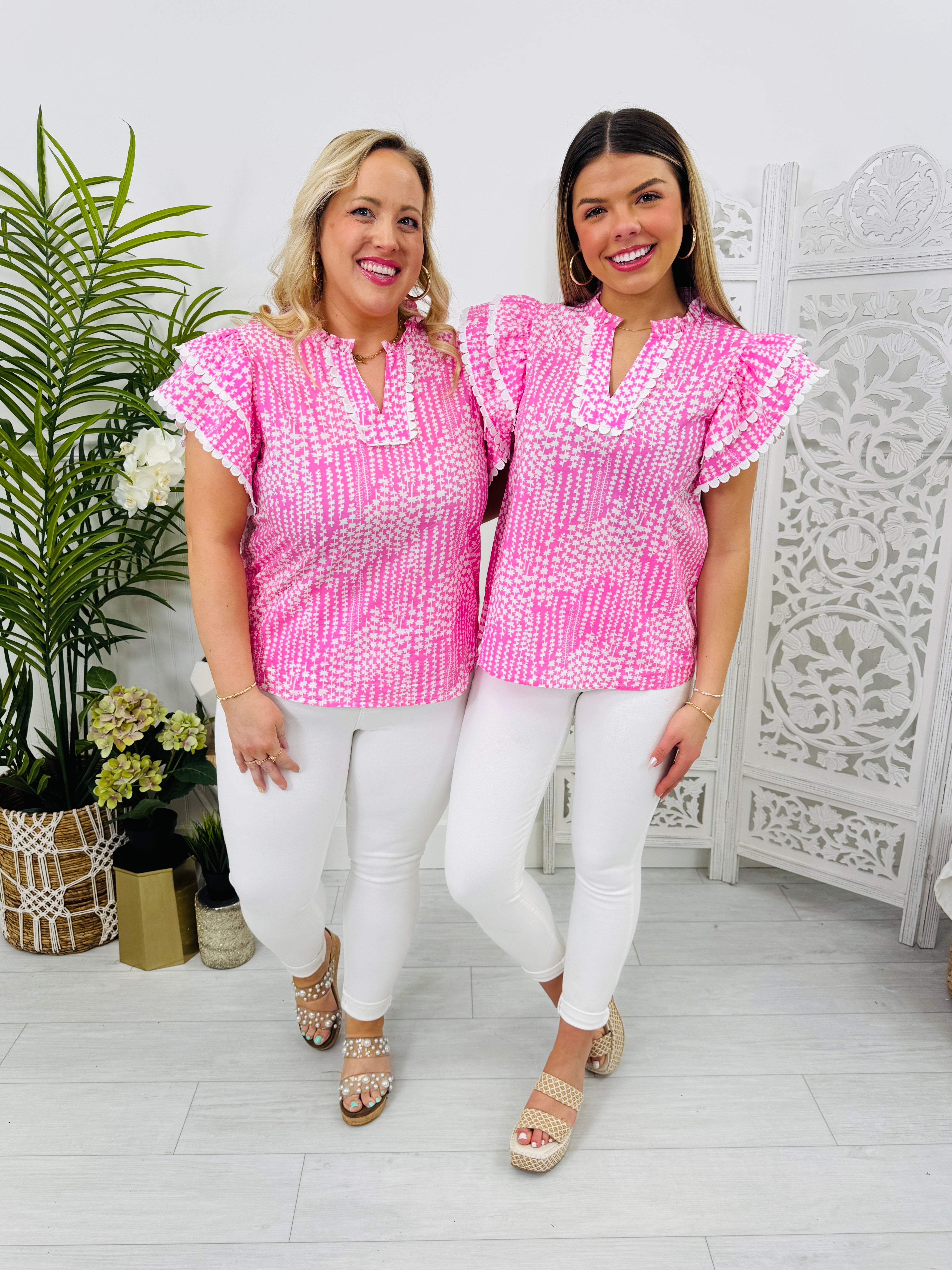 Ruffle Ready Top