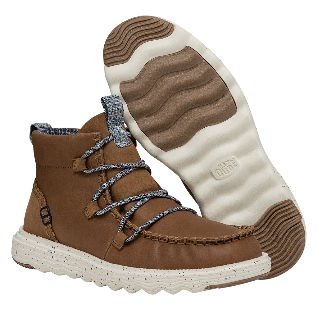 Reyes Boot Leather - Tobacco Brown