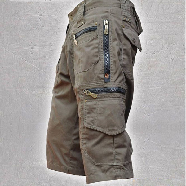 Men'S Pocket Patchwork Overalls