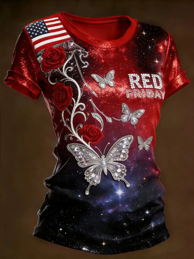 Women'S Independence Day 250Th Anniversary Founding Day Short Sleeved T-Shirt