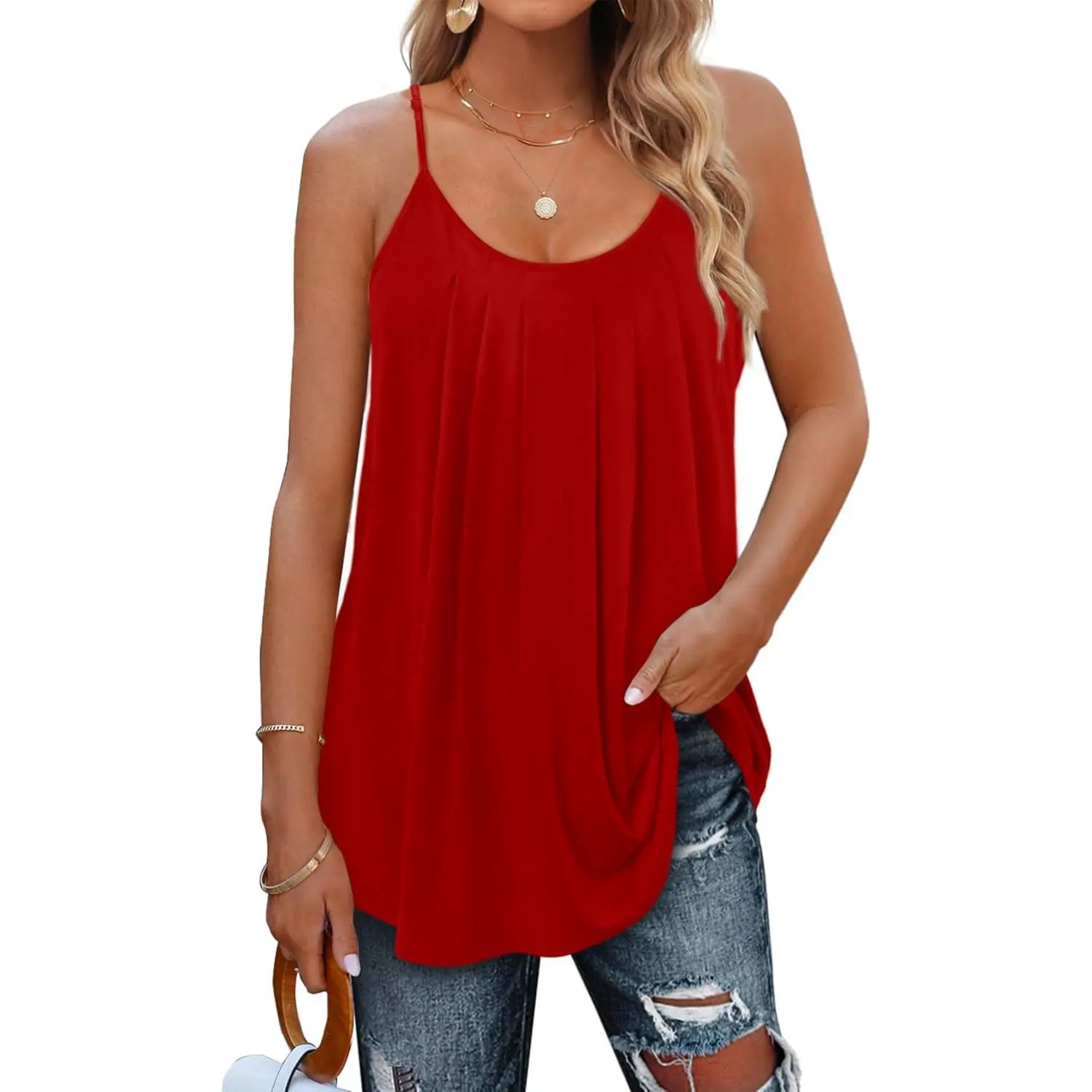 Summer SwimWeek Tank Tops for Women Vacation Outfits 2026 Fashion Trendy Clothes