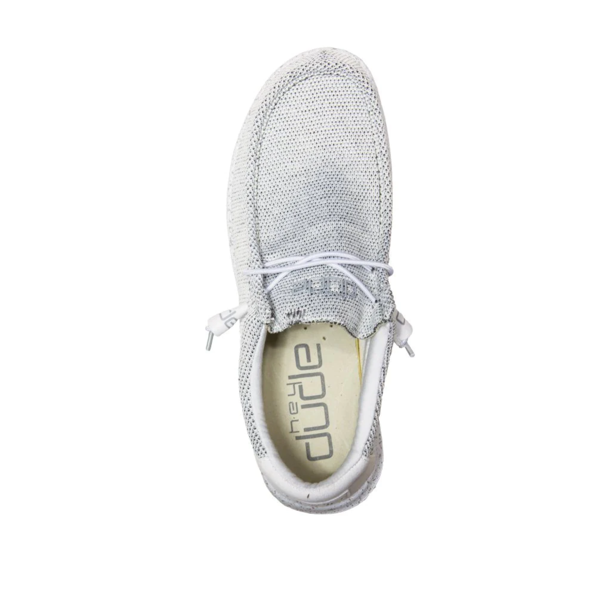 DUDE MEN'S WALLY SOX STONE WHITE - 400191KA