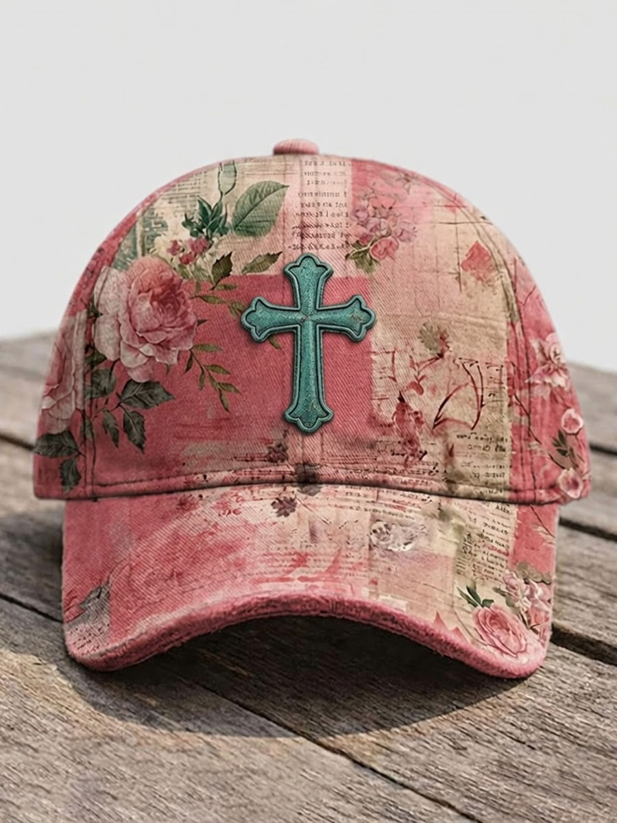 Unisex Faith Art Print Casual Baseball Cap