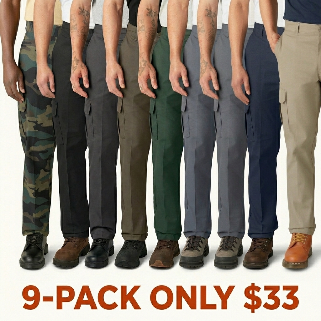 Men's FLEX Regular Fit Cargo Pants