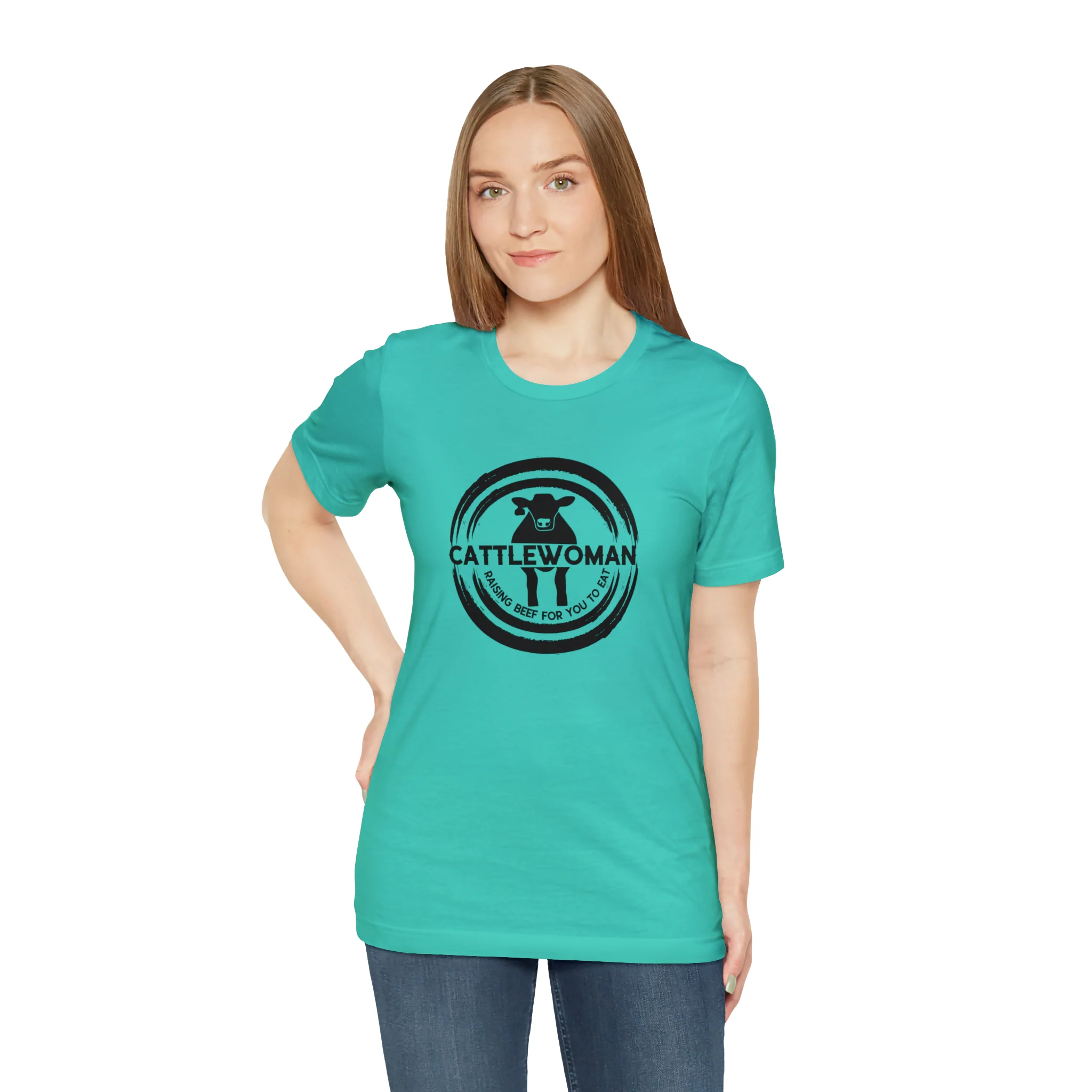 Cattlewoman Unisex Jersey Short Sleeve Tee