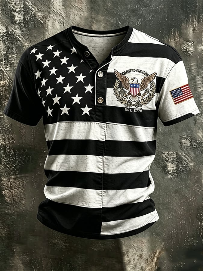 Men's 250th Anniversary Short-Sleeve Printed Polo Shirt