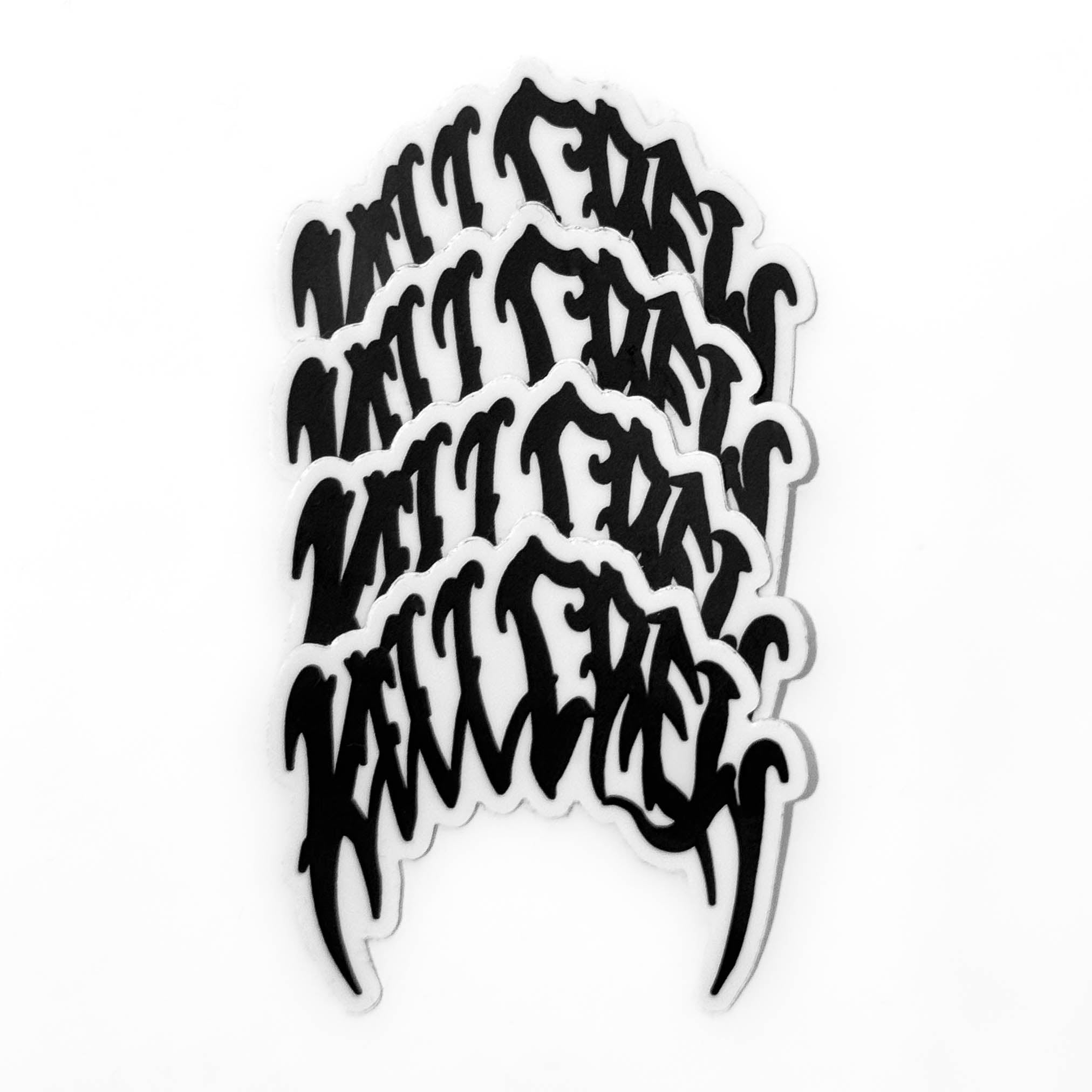 CLASSIC STICKER - BLACK / WHITE