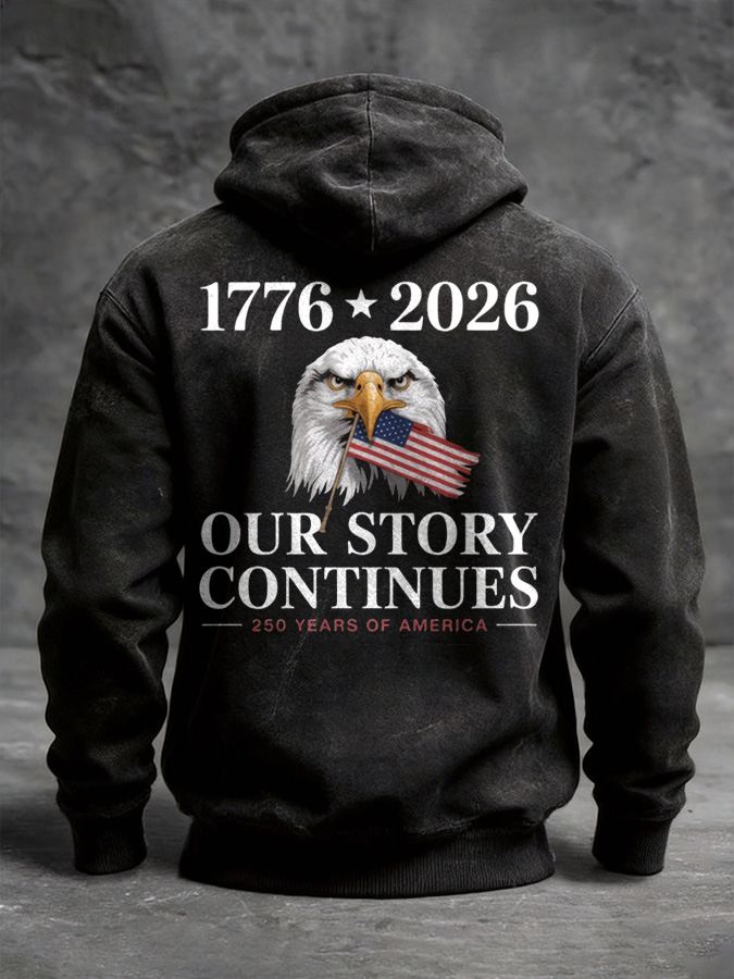 Men'S And Women'S 250Th Anniversary Celebration Hooded Sweatshirt