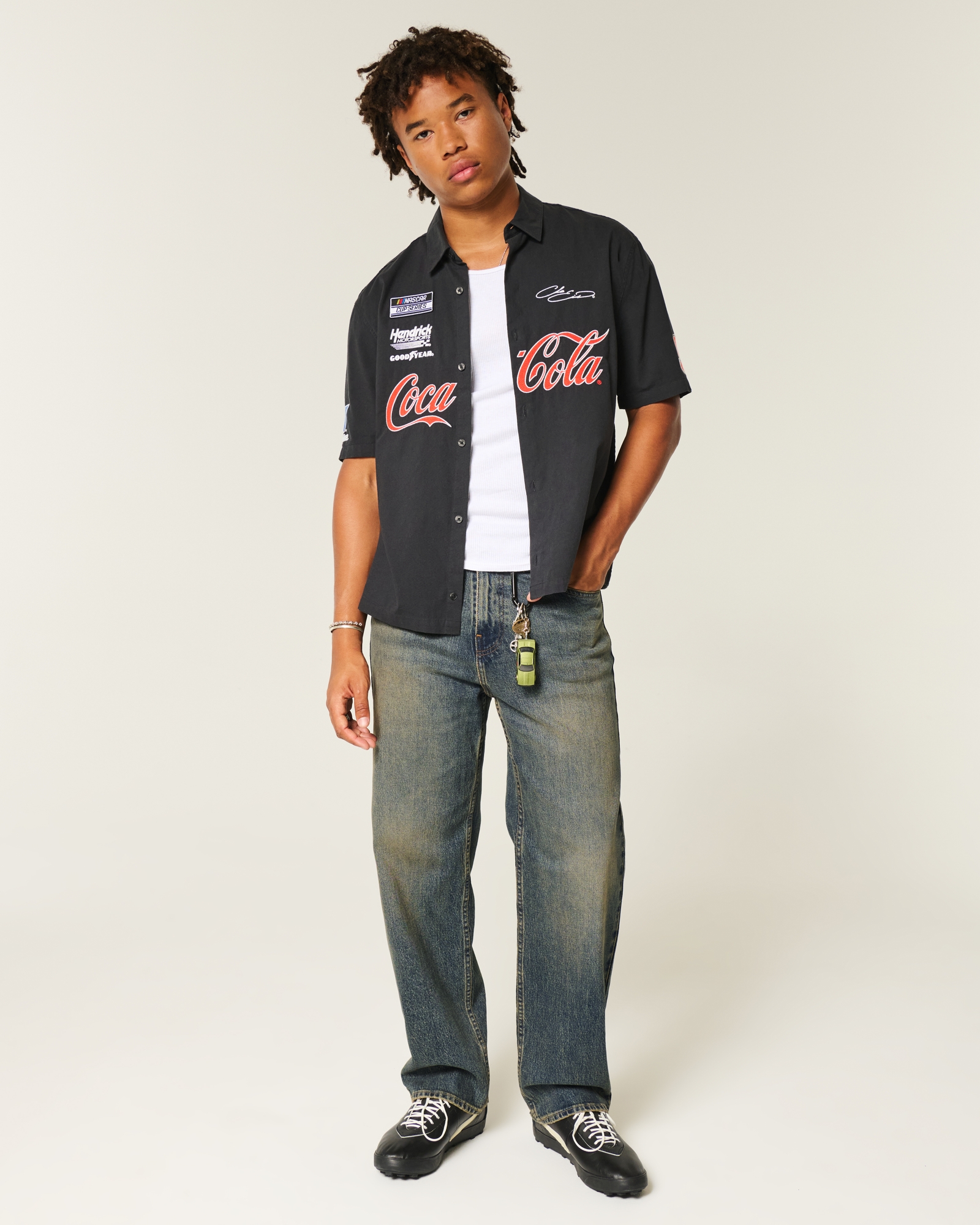 Light Wash Baggy Jeans