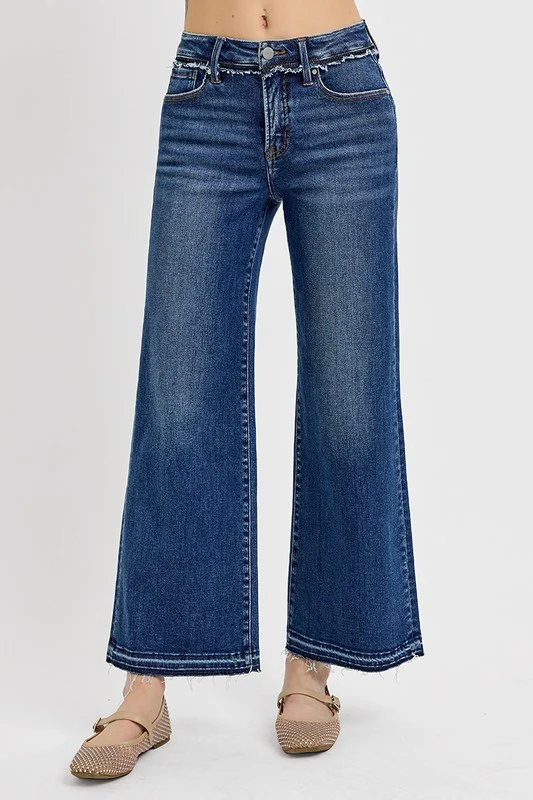 Full Size Tummy Control Bootcut Jeans Plus Size