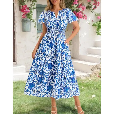 Elegant Lightweight Summer Dress