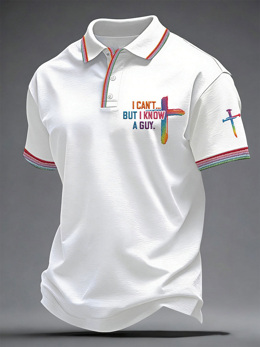 Men'S Faith Printed POLO Shirt
