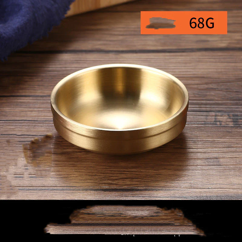 Bowls-Stainless Steel Gold & Silver