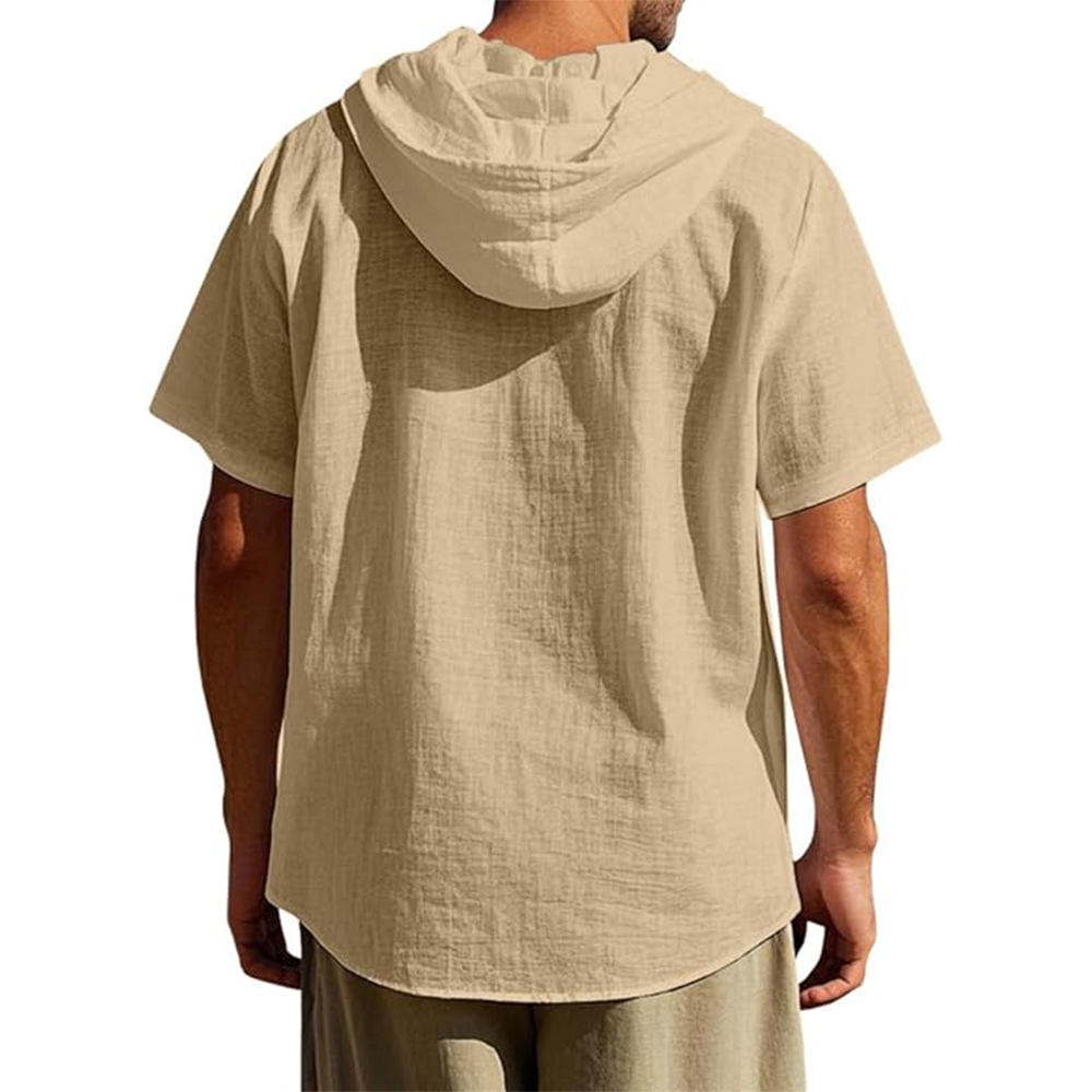 Men’s lightweight two-piece set with a hood