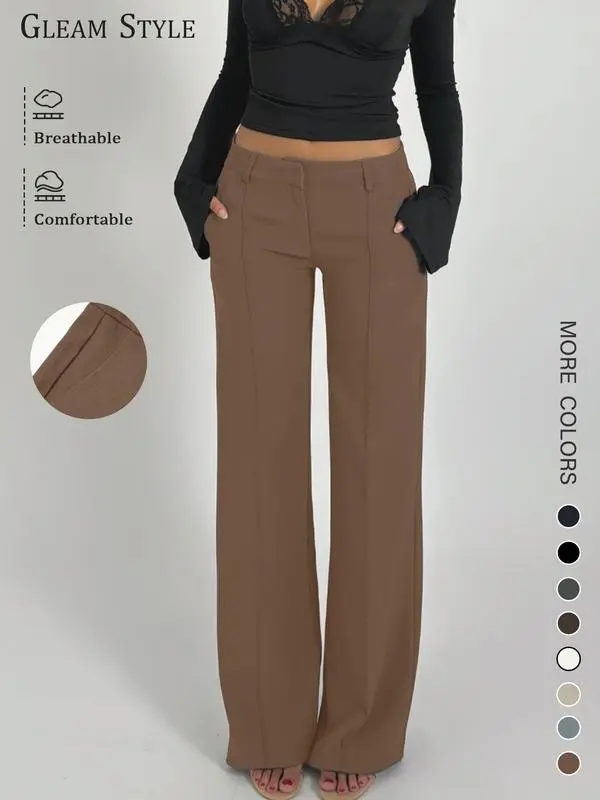 Women's Casual Fashion Suit Pants