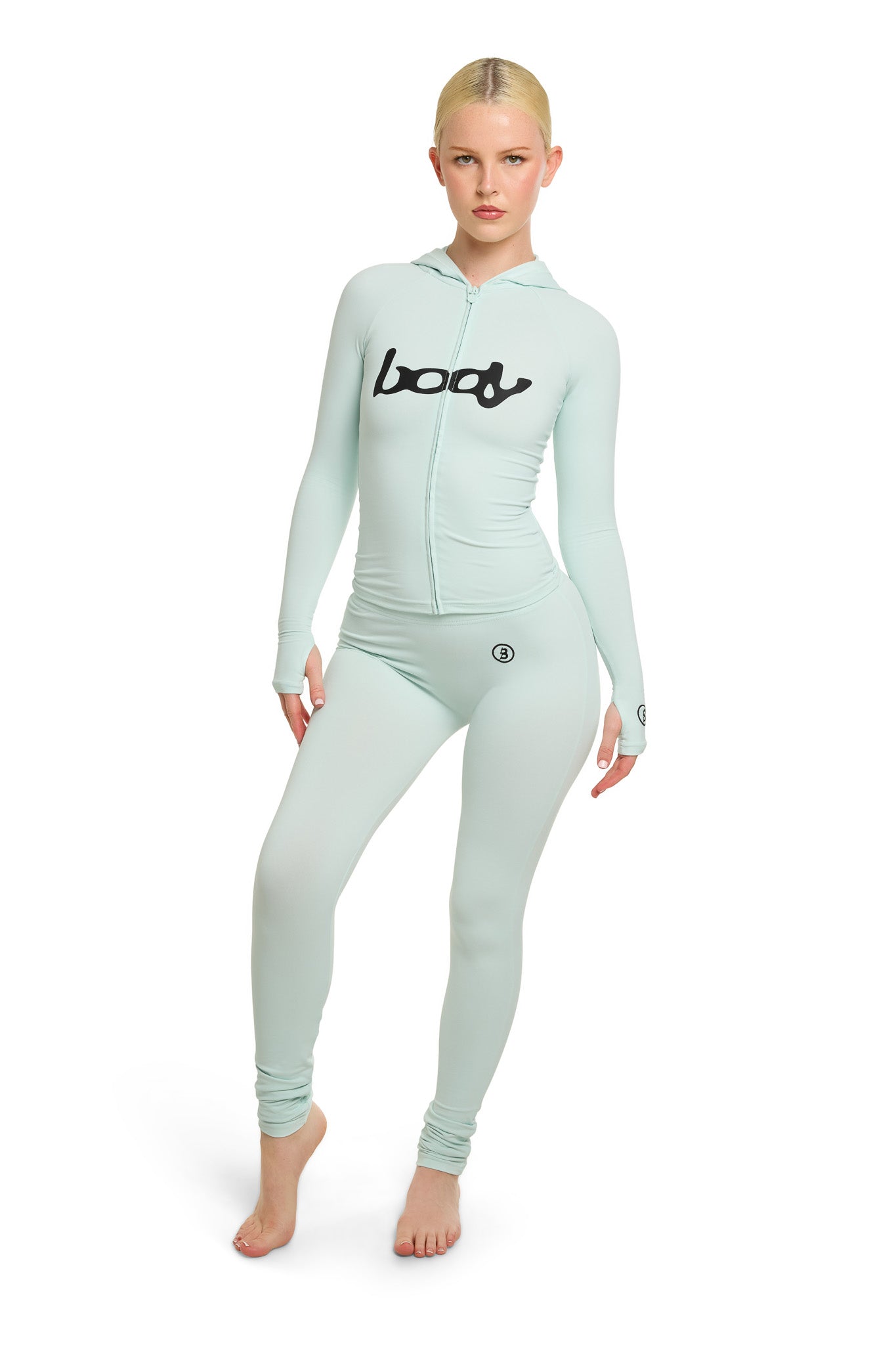 BASICS HOODIE 2.0 (SKY BLUE/BLACK)