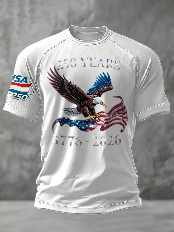 Men'S And Women'S Casual 250Th Anniversary Founding Celebration Raglan T-Shirt