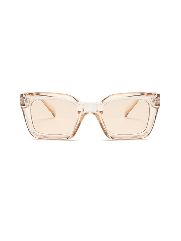 Geometric Sun-Protection Sunglasses Accessories