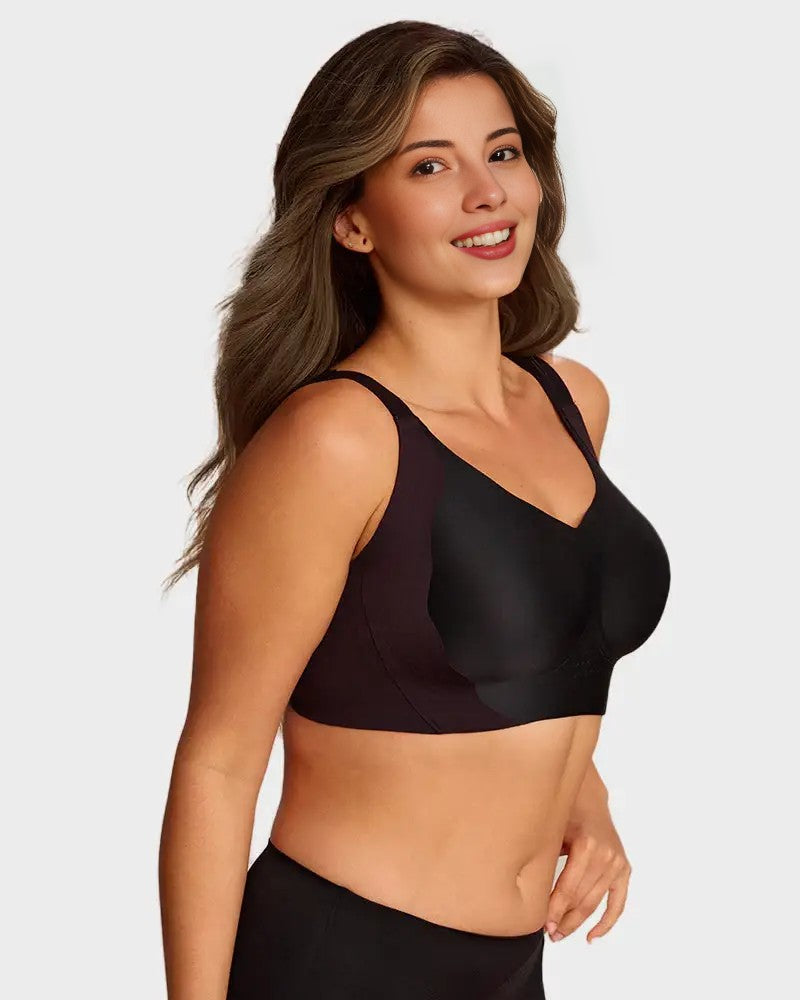Invisible Wide-Band Wireless Support Bra