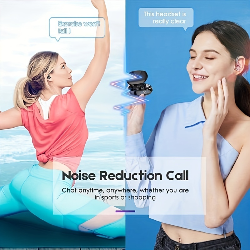 True Wireless Earbuds Sport Earhook Headset