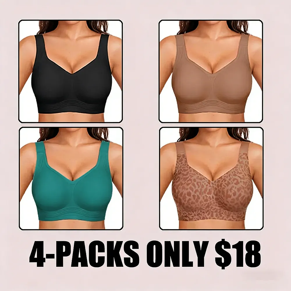 Women Jelly Bras Wirefree Full Coverage