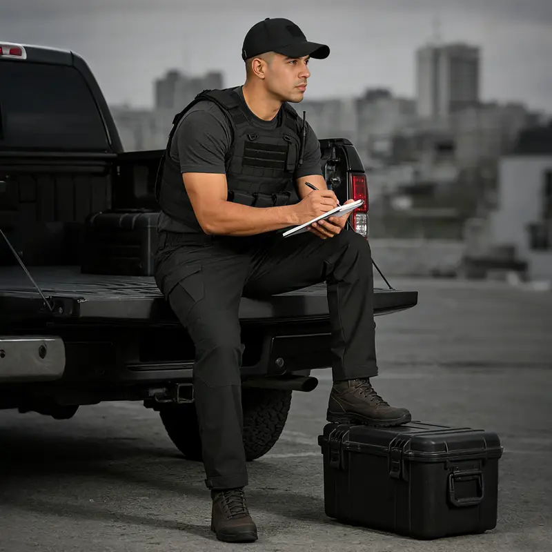 Men's Tactical Cargo Pants — Lightweight, Multi-Pocket, Water-Repellent, Ripstop