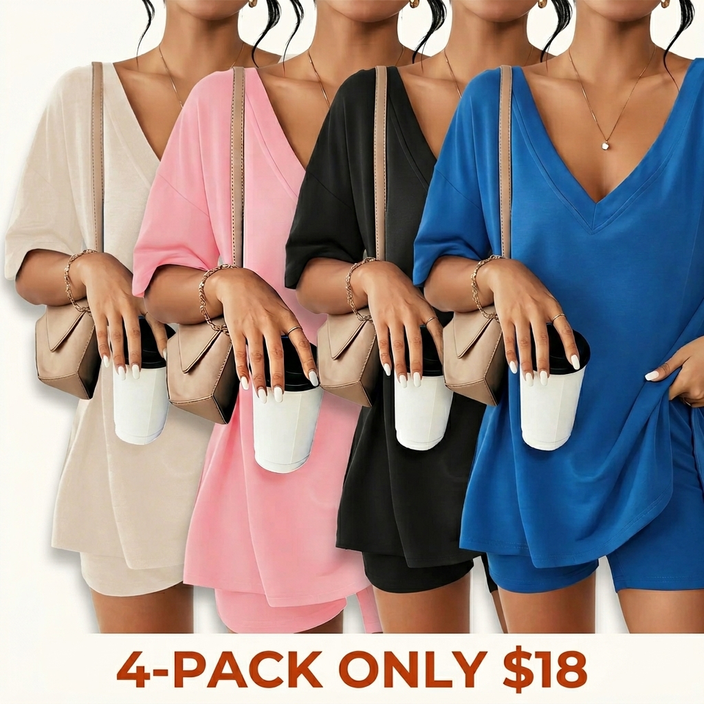 Women's Casual Summer Two-Piece Pajama Set