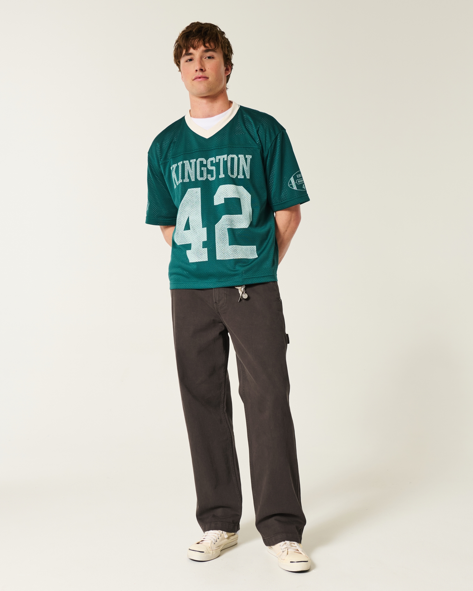 Light Wash Baggy Jeans