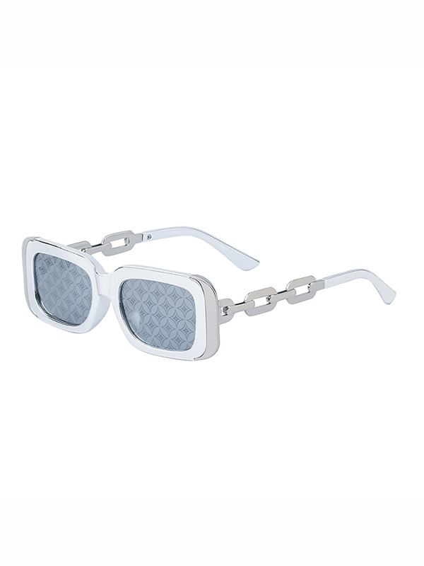 Geometric Sun-Protection Sunglasses Accessories