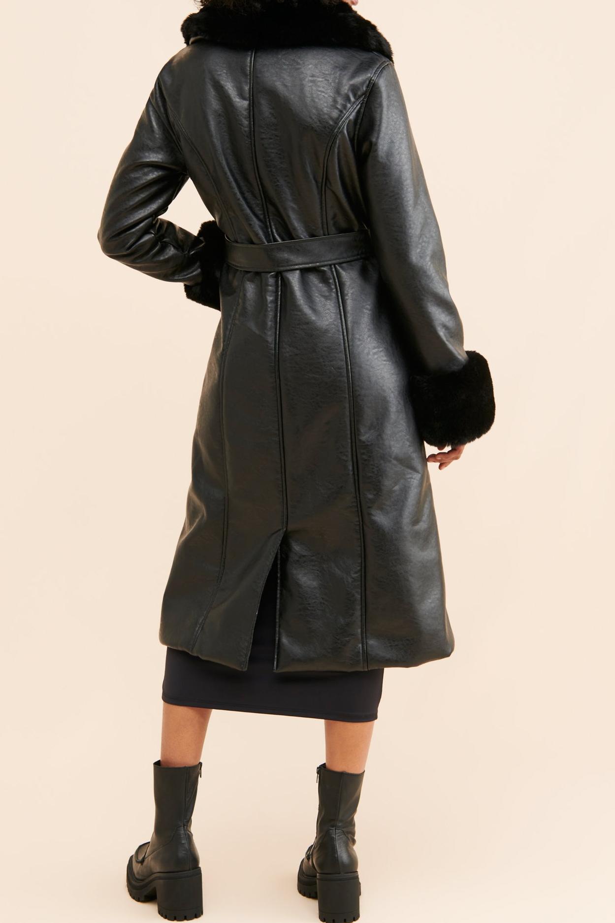 Mixed Media Coat