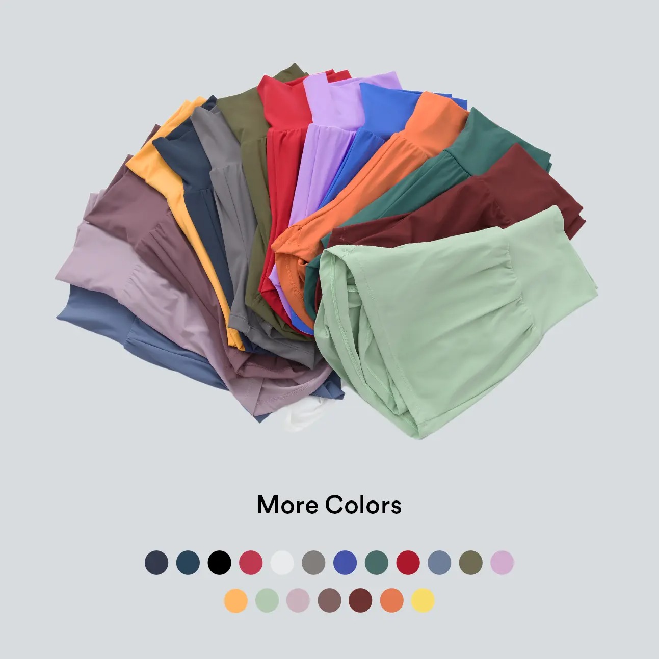Women’s 2-in-1 Super High Waisted Yoga Shorts with Multi Pockets
