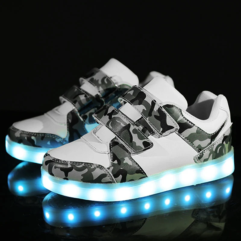 New Children LED Shoes for Boys Girls