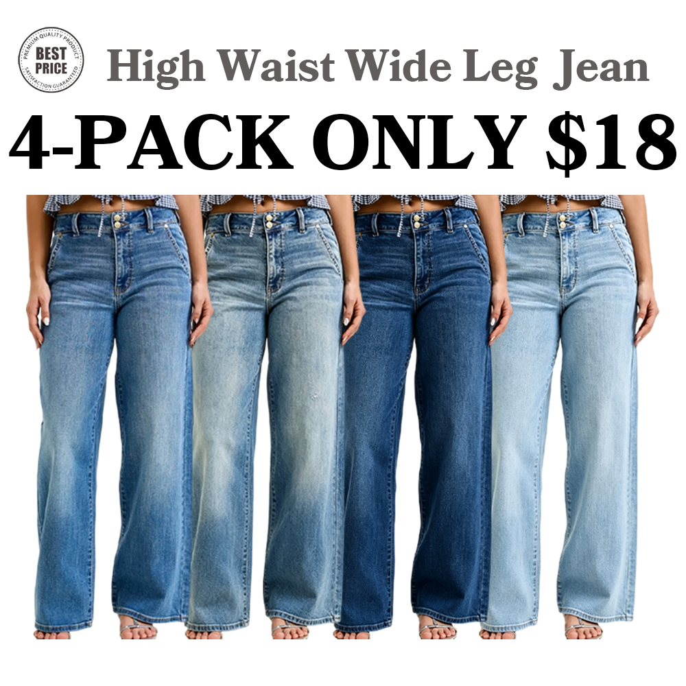 Classy Trouser LIGHT High Waist Wide Leg Jean