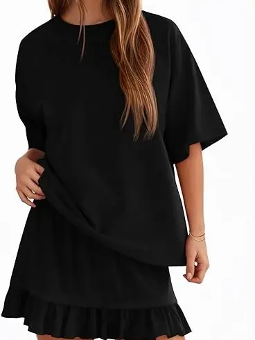 Women's 2-Piece Skirt Set for Summer Vacation