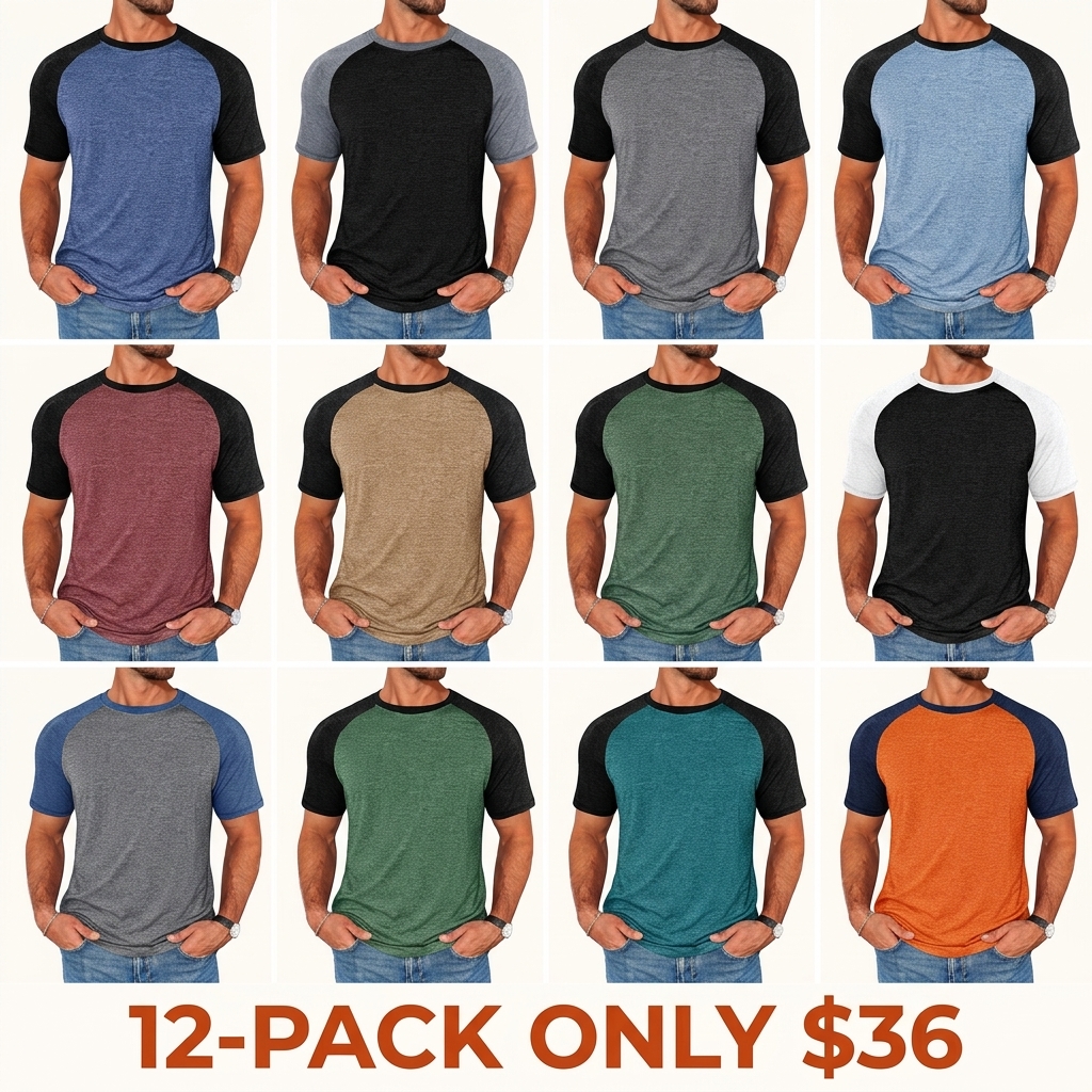 Men's Casual Slim-Fit T-Shirt