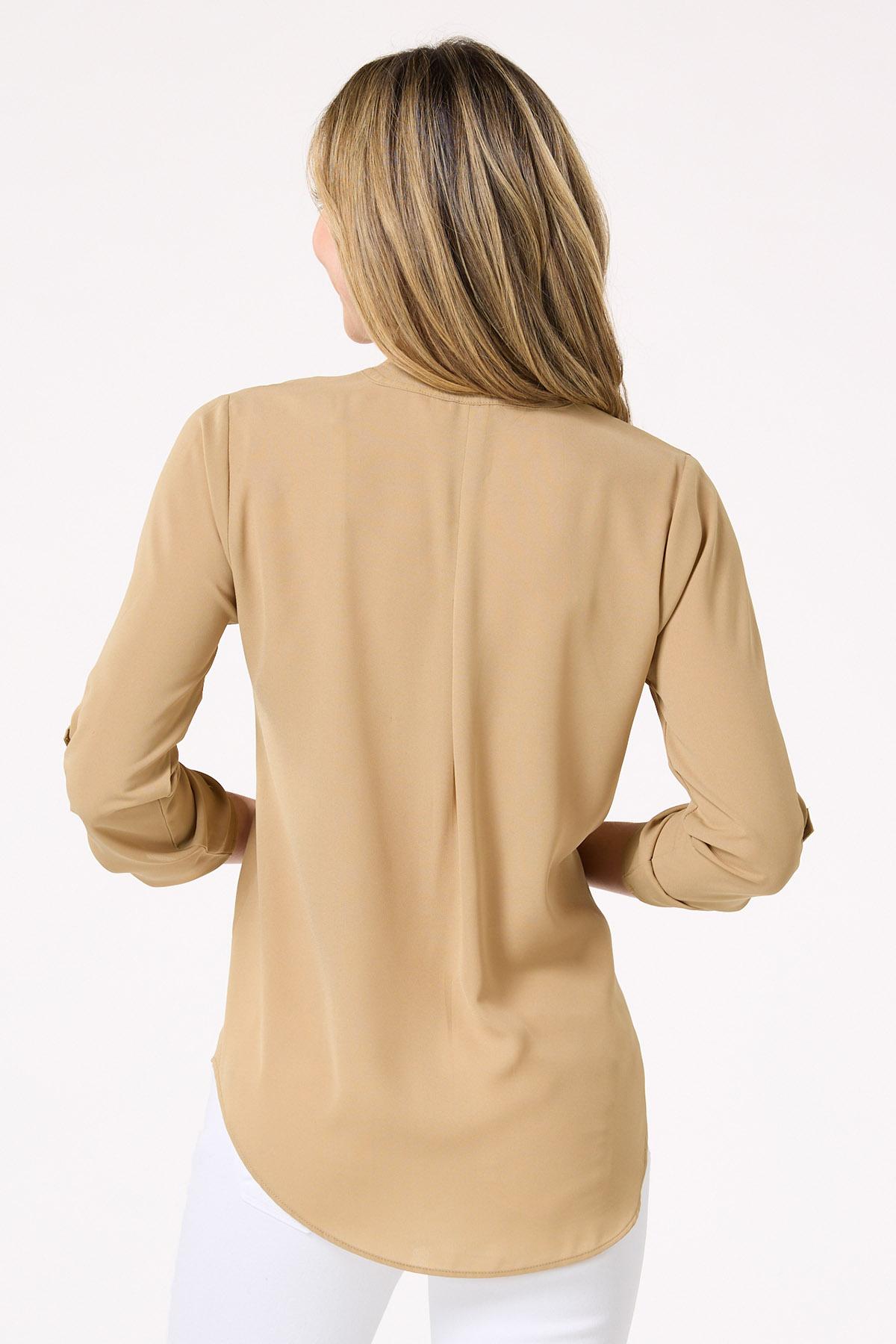 Tan High- Low Top